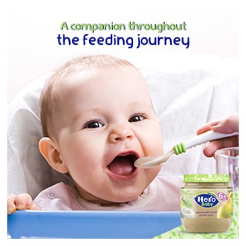 Hero Baby Yoghurt Pear Jar - 125 gram