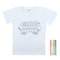 Party Magic 18854 Easter DIY Painting T-Shirt Painting Kit- Toddler