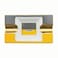 Cohiba Rectangular High End Ceramic Cigar Ashtray For 2 Cigar Holder Yellow