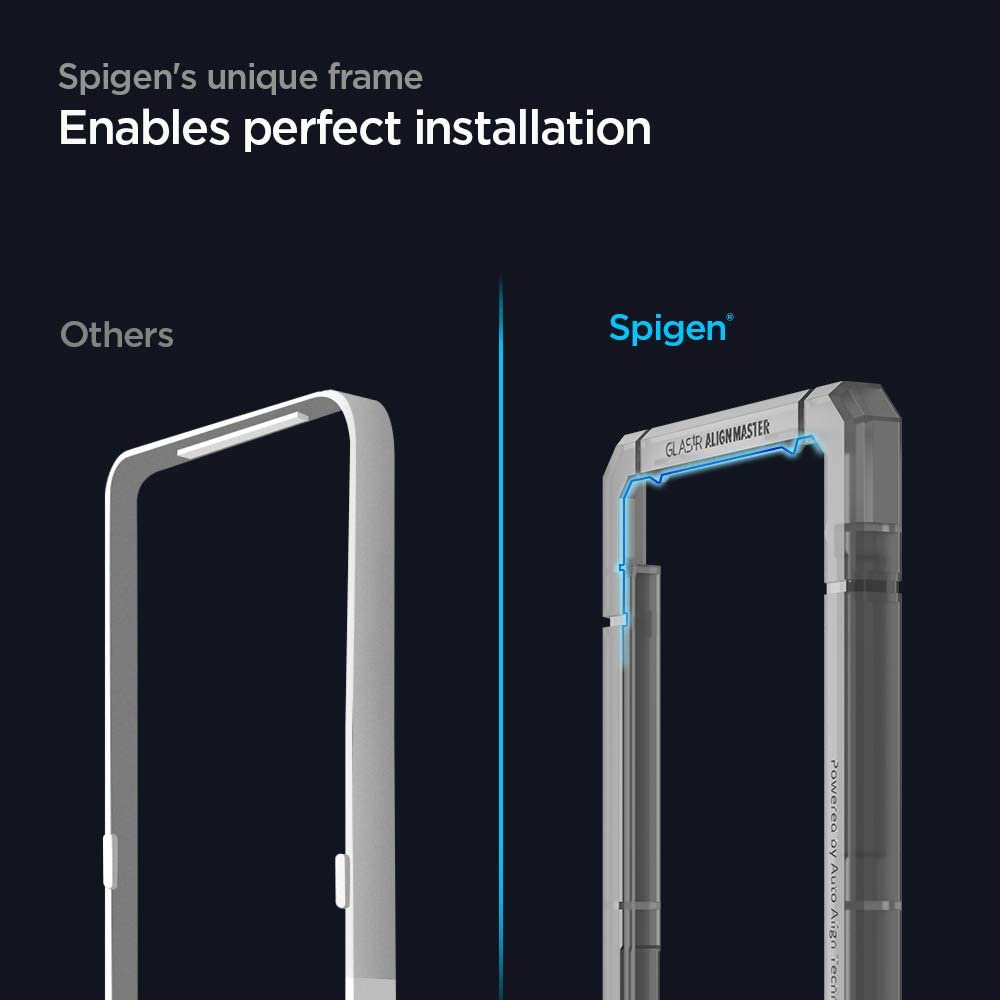Spigen GLAStR Align Master designed for Samsung Galaxy A72 Screen Protector Premium Tempered Glass - [Full Cover]