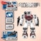 Fitto RC Smart Gorilla Robot, Gesture Touch Interactive RC Robot for kids, with Spray and Bullet fire function, Birthday Gift for boys girls Age 3 4 5 6 7 8 9 10, Red