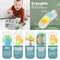 Teknum 4 - IN - 1 Activity Jumper / Feeding Chair / Drawing Table / Playing Station w / Musical Mat, Detachable Toys &amp; Musical Piano - White