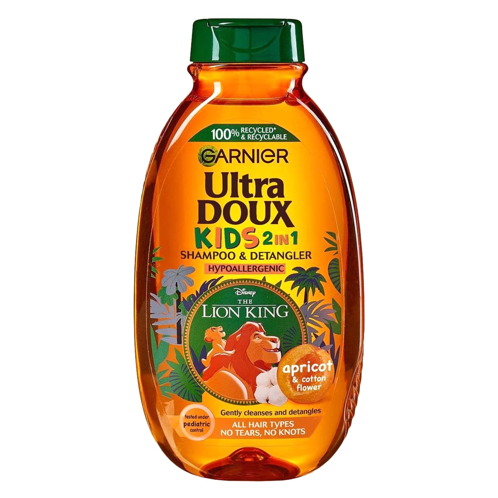 Garnier Ultra Doux Kids Shampoo 2 In 1 Apricot And Cotton Flower 400 Ml