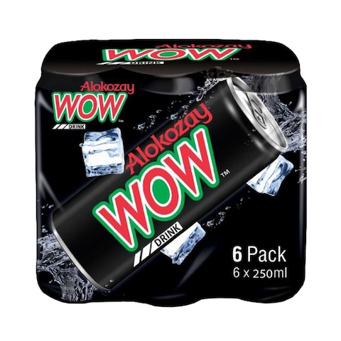 Alokozay Wow Drink 250ml Pack of 6