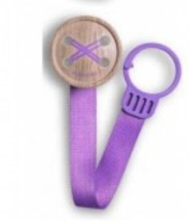 Suavinex -  Button Soother Clip With Ribbon Rd L1