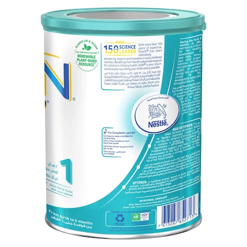 Nestle NAN Optipro 1 Starter Infant Formula Up To 6 Months 400g