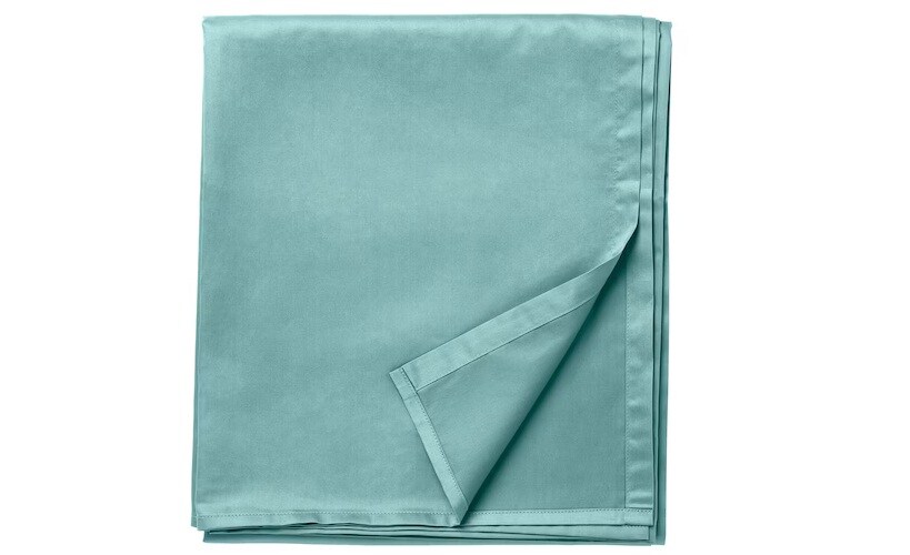 Buy Generic Sheet, Grey -Turquoise240X260cm Online | Carrefour KSA