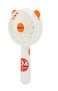 Sonashi 4 Inch Rechargeable Mini Fan With 2 Speeds, Handheld And Portable Design, Continuous Working Of 1.5 Hours(High), 3 Hours(Low), 5V Usb Charge SRF-004 Blue/White