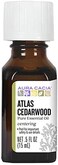 Aura Cacia Atlas Cedarwood Essential Oil, 0.5 Fl Oz