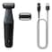 Philips Series 3000 Bodygroom Showerproof Groin and Body Trimmer BG3017, Black