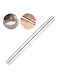 Generic Stainless Steel Rolling Pin Silver 32X2.4cm