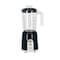 Olsenmark 2-in-1 Blender- OMSB2362  Powerful Motor with 2 Speed Setting and Pulse  Transparent and Unbreakable Jars with Stainless Steel Blade, Grinder Attachment  Perfect for making Smoothi