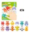 Power Joy Finger Puppet Fidget Toy 5 PCS Multicolour