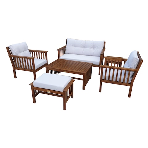 Procamp Moroccan Set Wooden 5 Person Plus Extra Supplier39s Delivery Charge Outside Doha