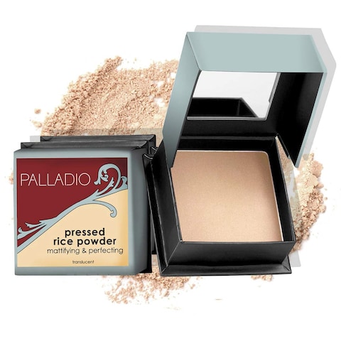 Palladio Rice Pressed Face Powder - Natural - 9g