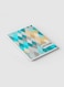 Lowha Spiral Notebook With 60 Sheets And Hard Paper Covers With Seamlesss Rhombuses Design, For Jotting Notes And Reminders, For Work, University, School
