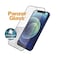 PanzerGlass iPhone 12 Mini Screen Protector - Edge-to-Edge Tempered Glass w/ Anti-Microbial Surface Protection, Case Friendly &amp; Easy Install - Clear w/ Black Frame