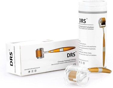 ZGTS Derma Roller Luxury Titanium Micro Needle.5 ml, Gold