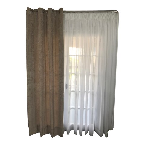 ستارة صامويل تيكس شانيليا - 135*250 سم - كافيه