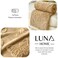 Luna Home 3D Imitation Butterfly Fleece Soft Blanket, Camel color.