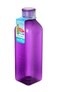 Sistema 1L Square Water Bottle Purple