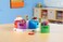 Learning Resources Create-A-Space Storage Center, Homeschool Storage, Fits 3Oz Hand Sanitizer Bottles, Bright Colors, Back To School Resources For Teachers, Classroom Craft Keeper, 10 Piece Set