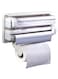 Generic Triple Tissue Paper Dispenser White