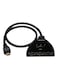 Generic - 3 Port HDMI Switcher Black