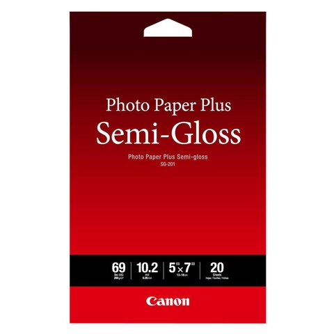 Canon Paper Plus Semi-Glossy A4 Photo Paper 20 count