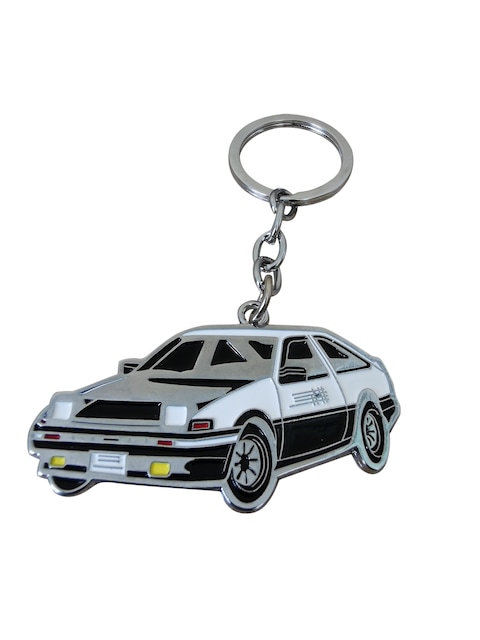 3D Japanese Car Style keychain Zinc Alloy Key Ring Exquisite Gift Car model Styling For Toyota AE86 Double sided