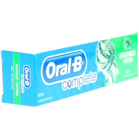 Oral-B Toothpaste Complete Herbal Fresh + Strong Teeth With Mint &amp; Lime Extract  100ml