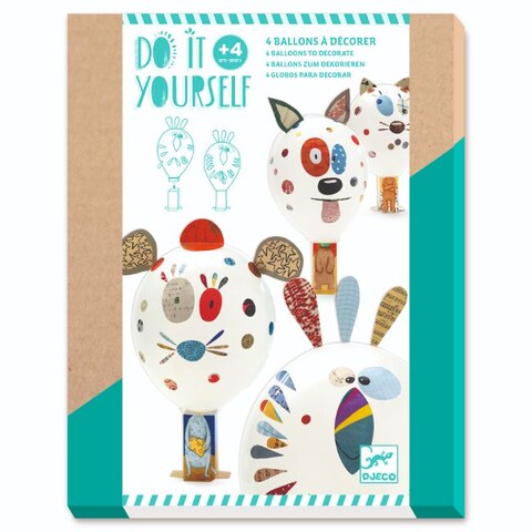 Djeco Do It Yourself - Animal Balloons