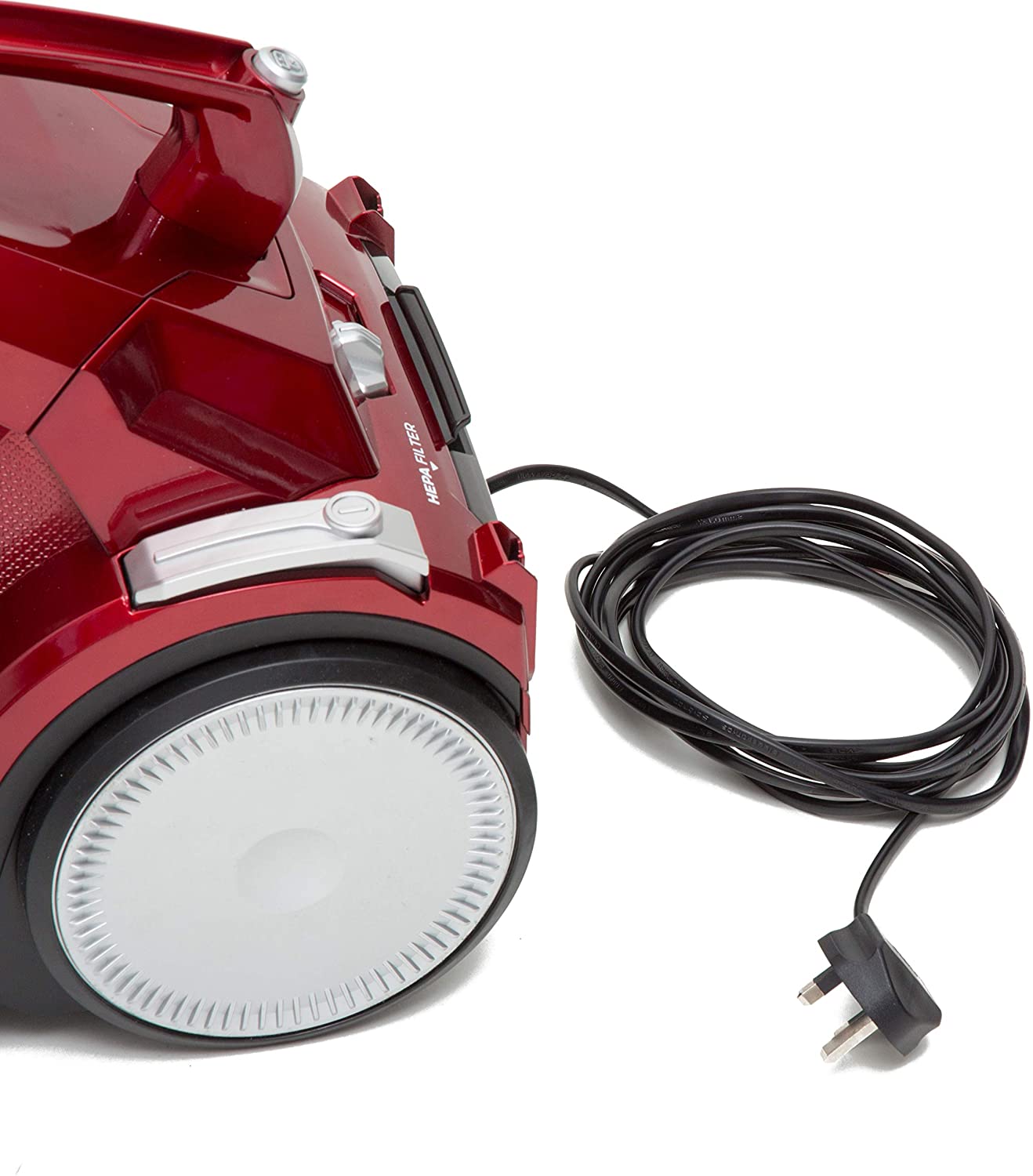 Sharp Vacuum Cleaner 2000W Cyclone Canister Red Model Ecbl2003A -1 Years Full Warranty