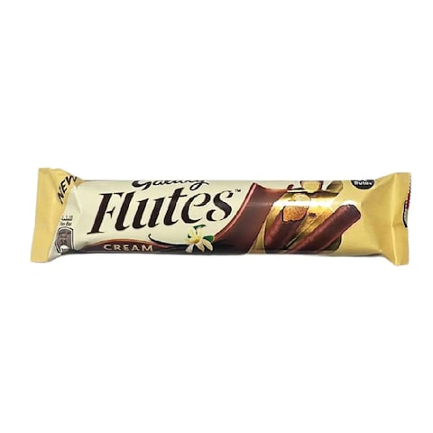 Galaxy Flutes Waffer Rolls with Vanilla Cream - 22.5 gram