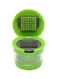 Generic Plastic Garlic Chopper Green/Silver