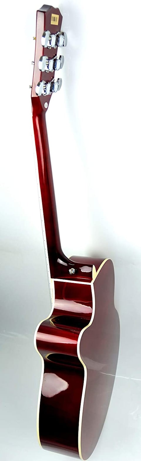 Mike Music 40 inch Acoustic Guitar with bag and strap (40, red glossy)