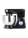 Rebune Electric Stand Food Mixer 1100W RE-2-068, Black/Silver