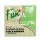 Fun 2Ply Napkin 33x33 Kiwi gn 50Pieces
