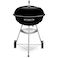 Weber Compact Charcoal Kettle Grill Black 57cm