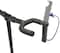Mike Music Adjustable Double Guitar Stand; Holds Two Electric or Acoustic Guitars (Double Stand, Black)