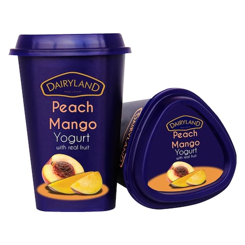 Dairyland Peach And Mango Yogurt 450ml