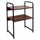 WT-Easycare 2-Tier Kitchen Rack KR0004DO Dark Oak