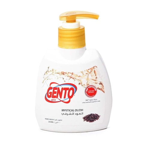 Buy Gento Hand Wash  Antibac Brown 200ml in Saudi Arabia