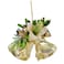 Christmas Double Bells Gold 25x20cm