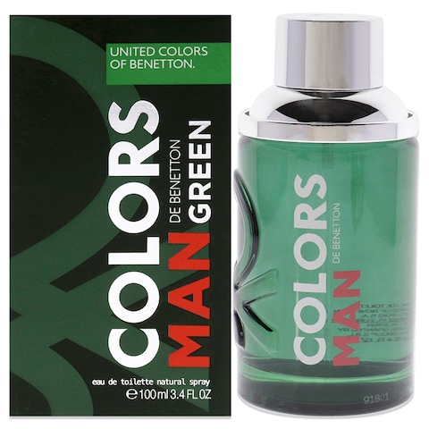 United Colors Of Benetton Green Eau De Toilette For Men - 100ml