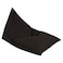 In House Youri Linen Bean Bag Chair - Large - Dark Brown