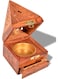 Generic Saqoware Incense Bakhoor Burner, Wooden Colour, 17cm