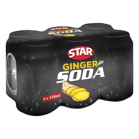 Star Ginger Soda 300ml Pack of 6