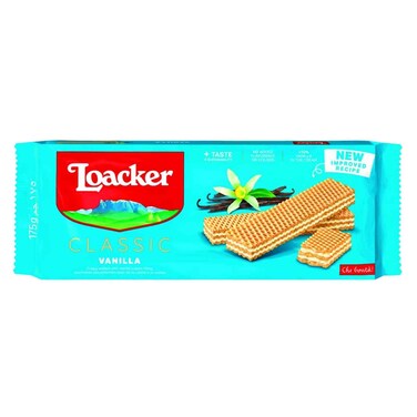 Loacker Classic Vanilla Wafer 175g