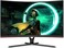 Aoc 31.5-Inch Curved Gaming Monitor Cq32G3Se, G3 Series, QHD 2K(2560X1440), 165Hz, 1Ms, Freesync